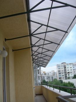 Козирки от метал 4